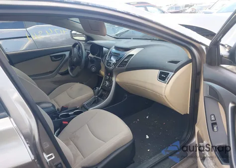 2014 Hyundai Elantra Se z USA, uszkodzony, nr VIN 5NPDH4AE6EH487713